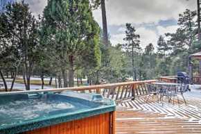 Rustic Alto Cabin with Hot Tub, Deck and Fireplace!